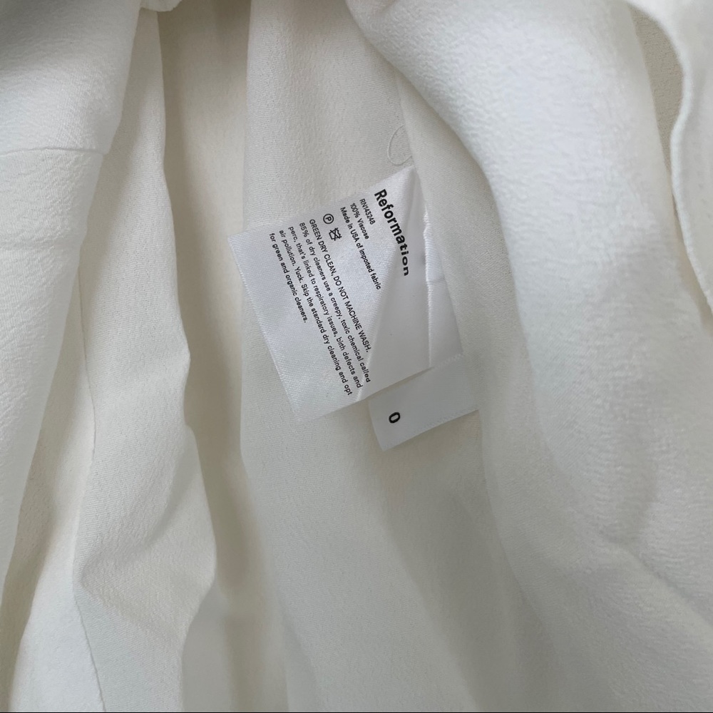 Reformation White Mini Dress - Picture 7 of 7
